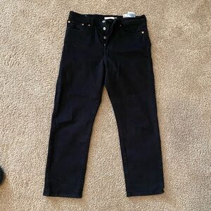 Levi's Wedgie Straight Ankle Jeans